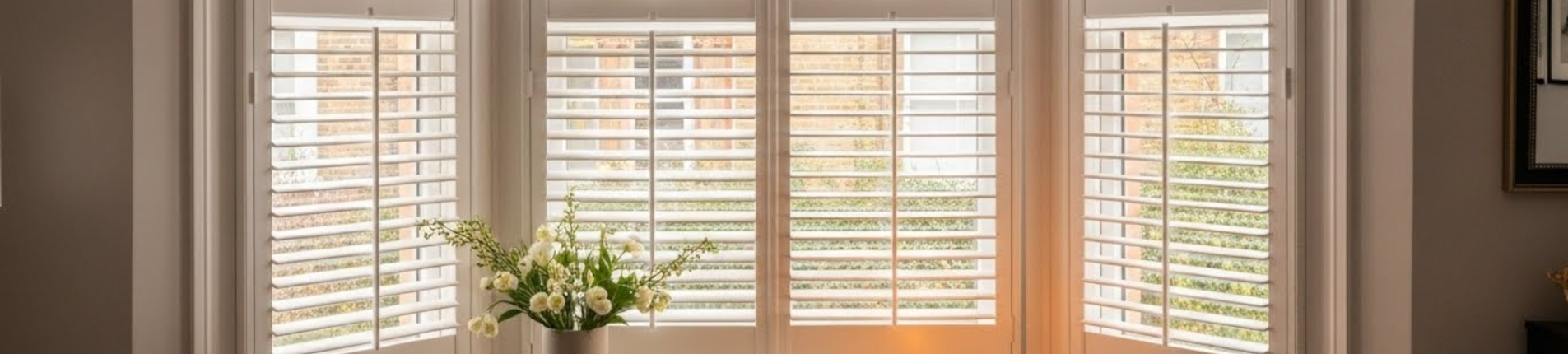 bay window plantation shutters Kidbrooke